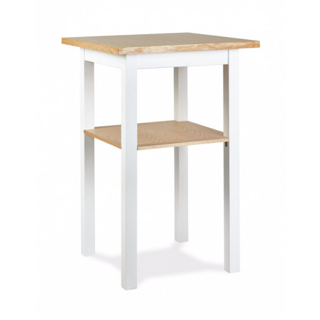 MESA ALTA 70X70 MADERA DE HAYA M44