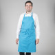 DELANTAL CON PETO Y BOLSILLO 90X75CM