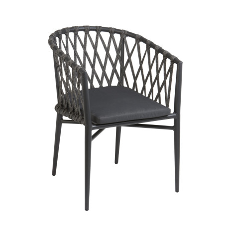 SILLON M2211 DE ALUMINIO Y CORDON SINTETICO