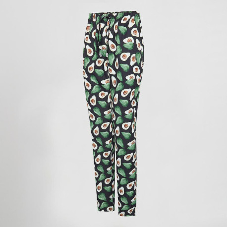PANTALON COCINA UNISEX MICROFIBRA aguacate